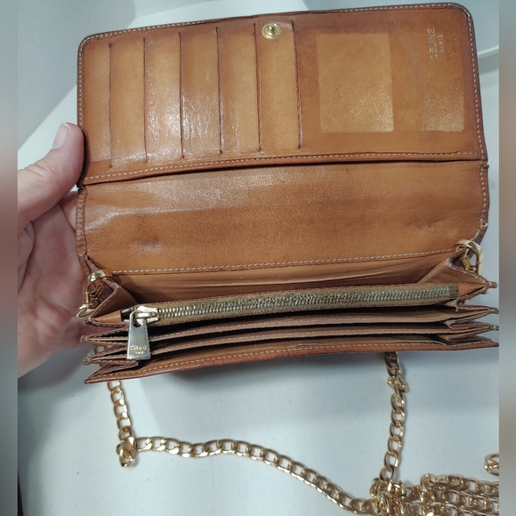 CELINE Vintage Macadam Wallet on a Chain - Picture 9 of 16